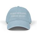 Make Offline Great Again Embroidered Hat (Baby Blue)
